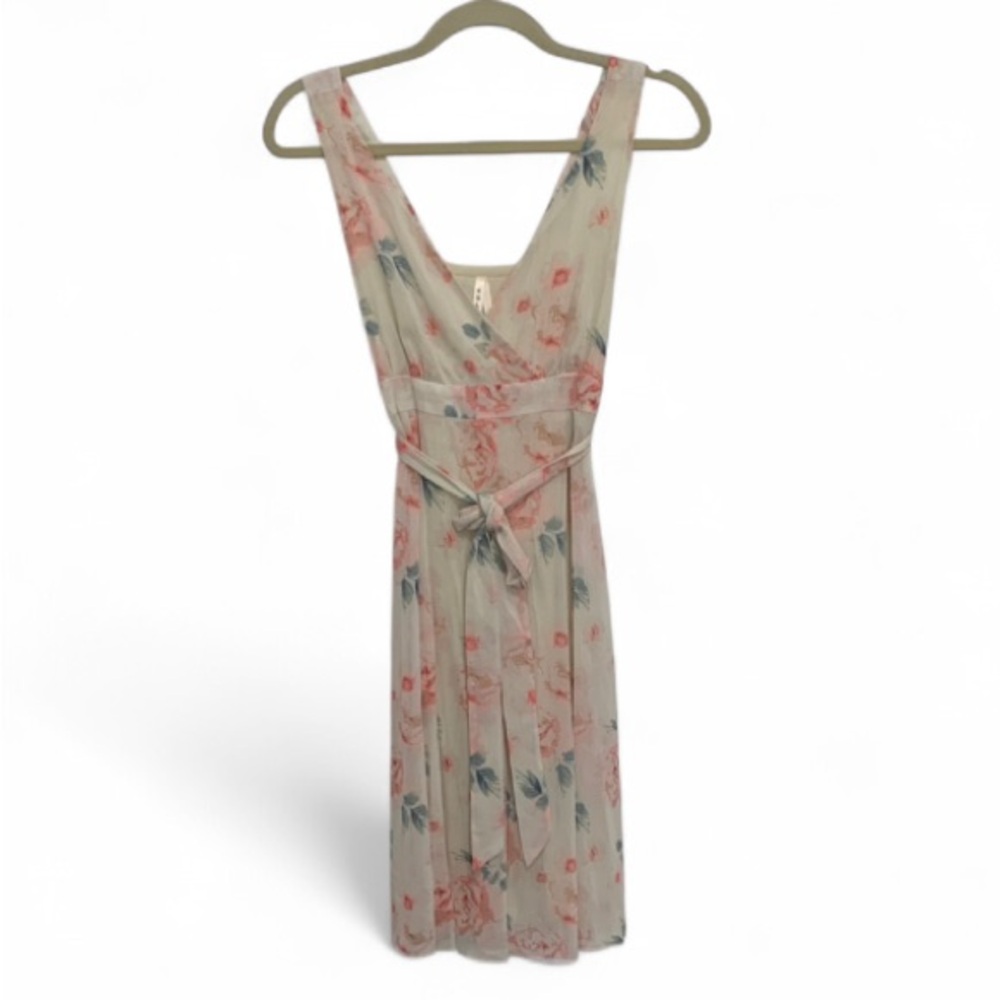 New with Tags Roper Pink Floral Sleeveless Mini Dress Size XS